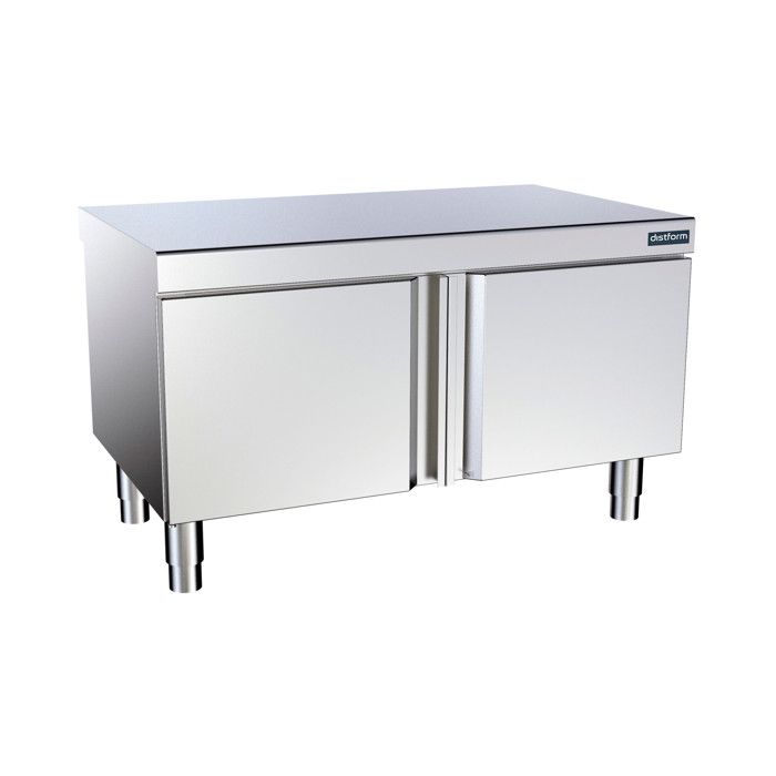 Table centrale 1600x600 avec portes et module de tiroirs à gauche- DISTFORM - FCPBI616 main image 0