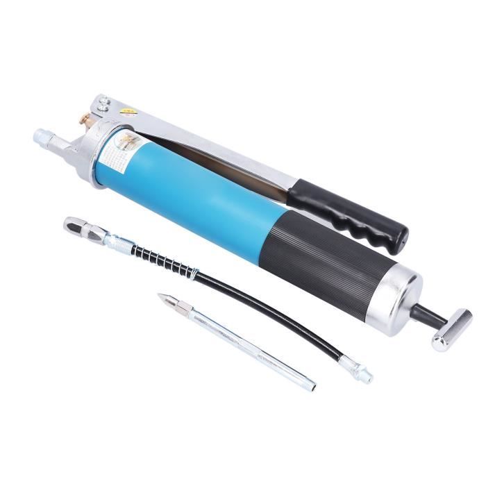 STEINBRÜCKE Pistolet à Graisse Haute Performance - Tuyau Flexible 68cm Renforcé