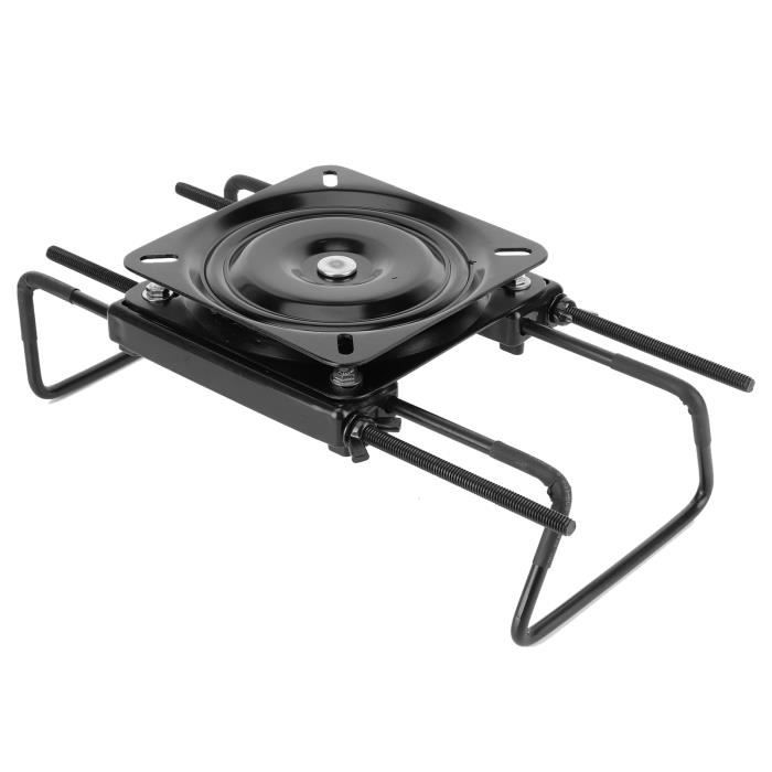 Piédestal Réglable Pour Siège De Bateau - Alliage D'aluminium, Hauteur 33-48 Cm, Pivotant 360° - Pour Camping-car, Yacht, Caravane