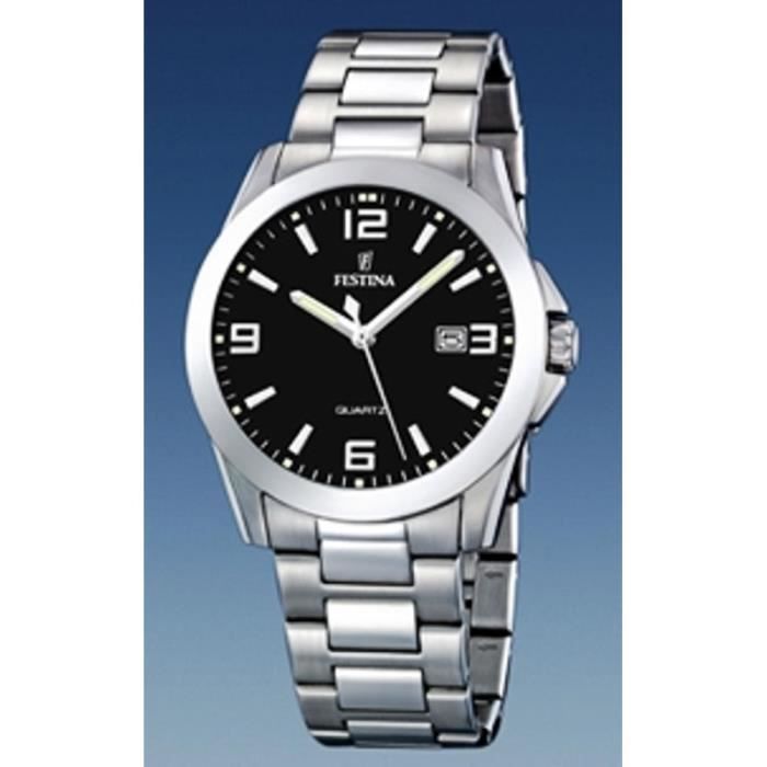 Montre Homme - Quartz - Noir - F16376-4