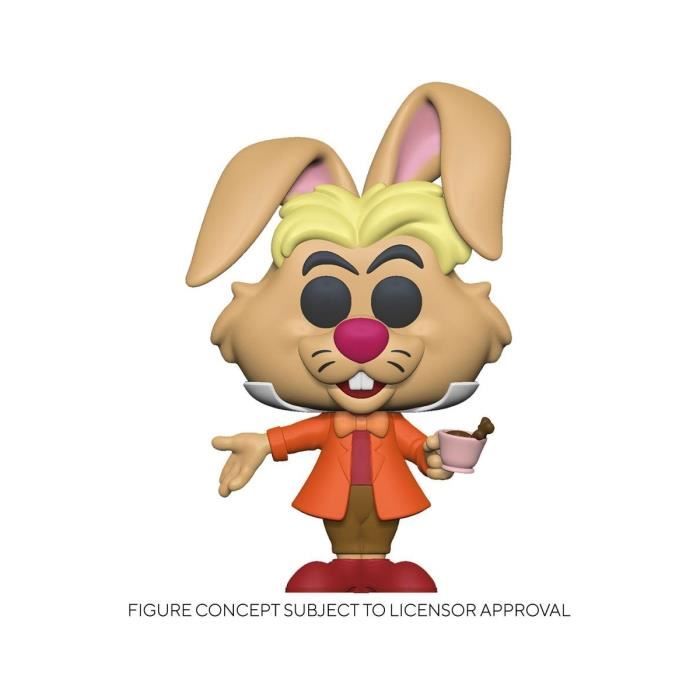 Figurine POP! Lièvre de mars 9 cm - FUNKO - Alice au pays des merveilles - Adulte - Mixte - Intérieur