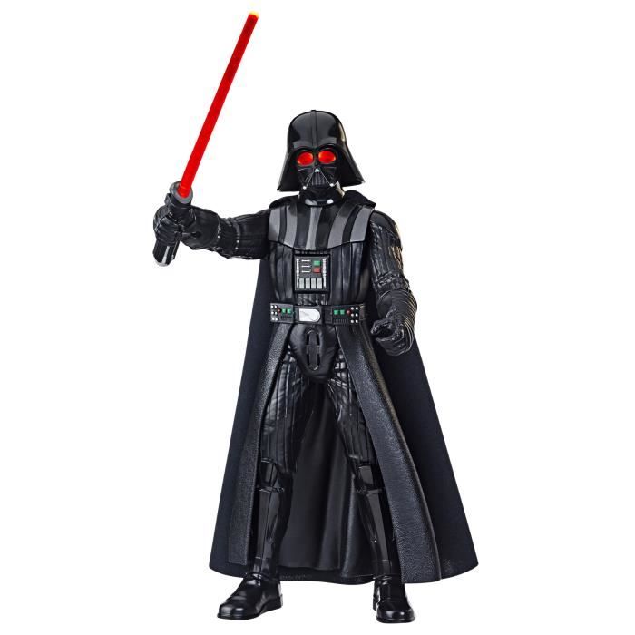 star wars galactic action dark vador, figurine électronique de 30 cm, jouet pour enfants, dès 4 ans