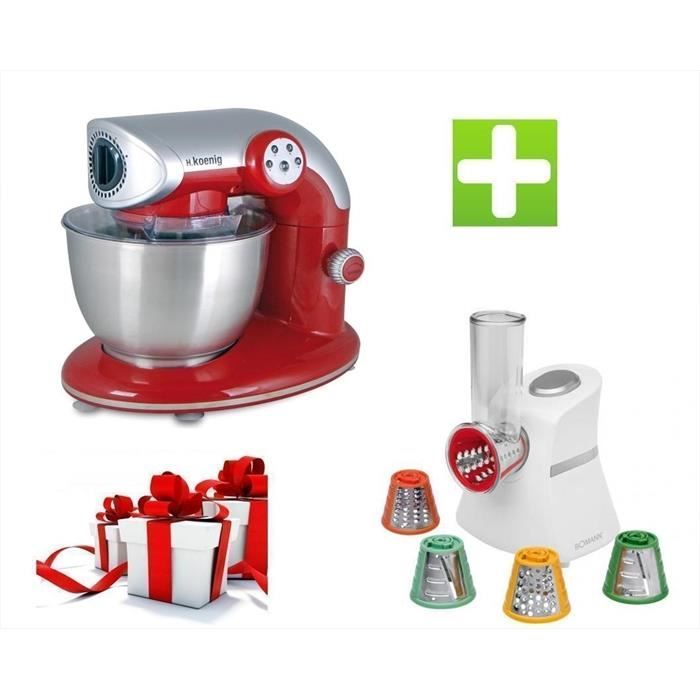 Pack 2En1 Robot pétrin multifonctions H.KOENIG...
