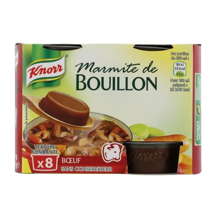 KNORR Marmite Bouillon Boeuf 224G Lot De 4 Cdiscount Au quotidien