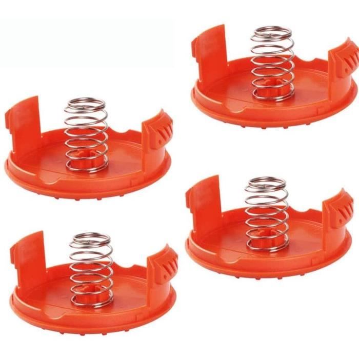Kit Bobine Fil MUFUSHAN Pour Einhell - 2 Bobines 8m + Capuchon + Ressort - AGILLO 36/255