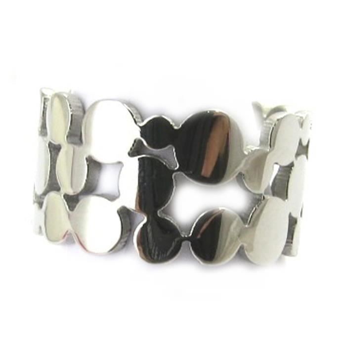 Bague Argentée Simple Et élégante - Neuf Sans Emballage - Bijou Minimaliste