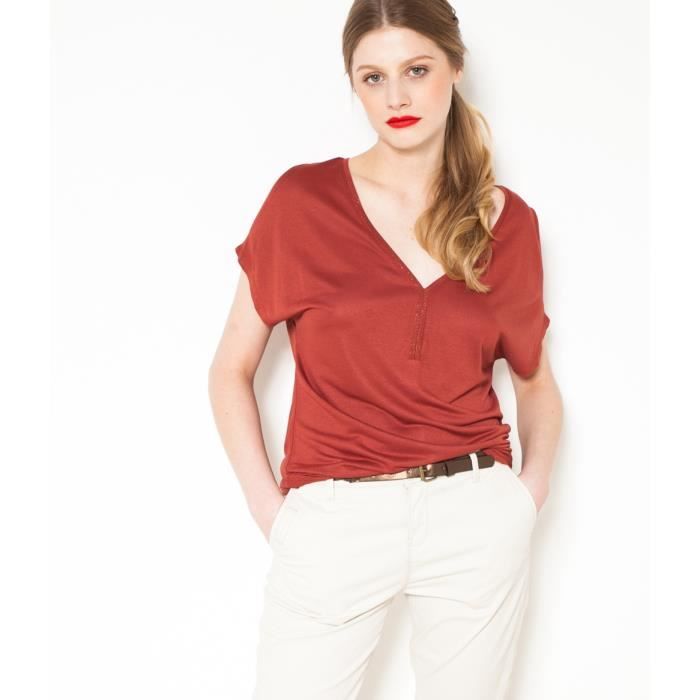 tee shirt femme camaieu