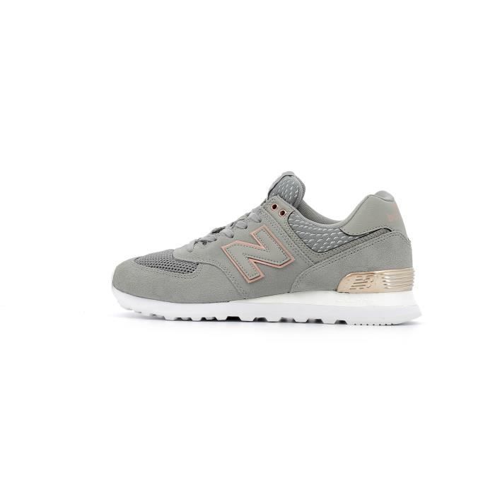 new balance wl574 beige et rose