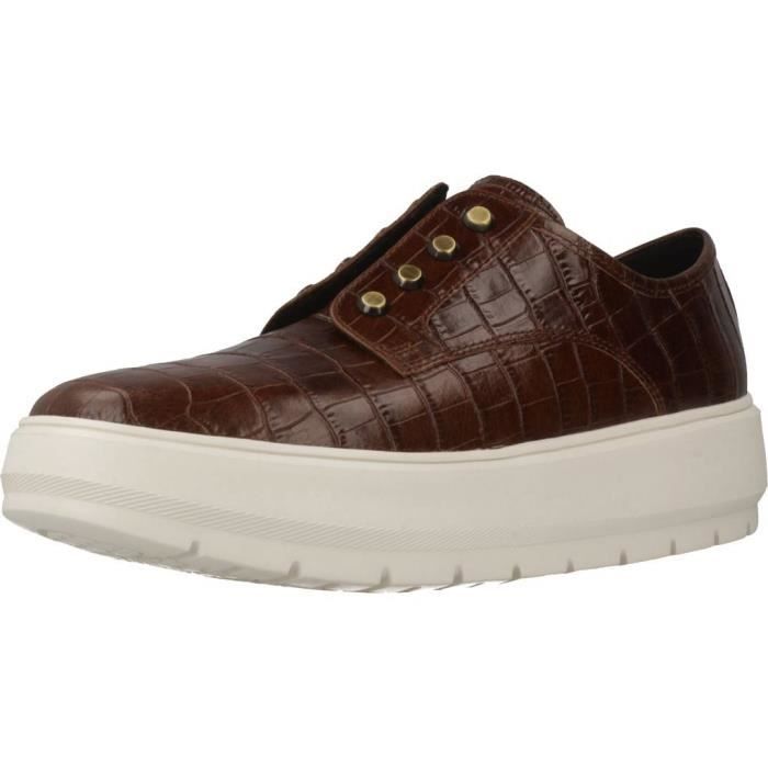 Geox Basket Femme - GEOX - 81409 - Semelle int. Micro Gome - Semelle ext. Peau - Doublure Peau