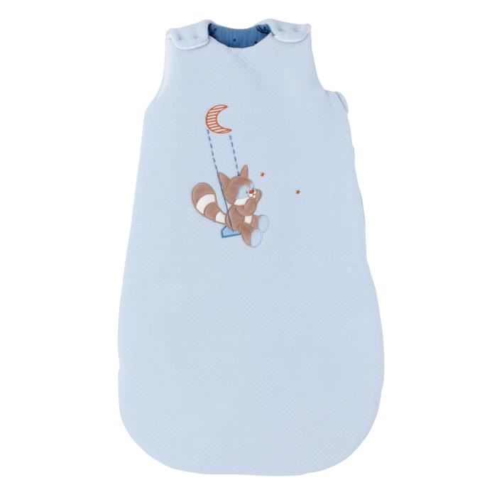 Nattou Gigoteuse Bébé Automne/Hiver Felix Et Leo – TOG 2, Popeline & Jersey Coton, 70 Cm, 0-6 Mois, Blanc – Confort Et Liberté De Mouvement