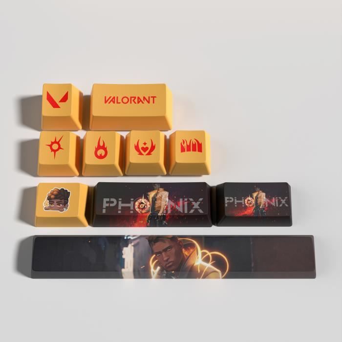 Acheter Clavier Gamer capuchon de touche VALORANT Phoenix 10 clés OEM degré élevé Reconditionné - 28,00 € Clavier Gamer capuchon de touche VALORANT Phoenix 10 clés OEM degré élevé Reconditionné - N/A reconditionné disponible sur Cdiscount Seconde Vie