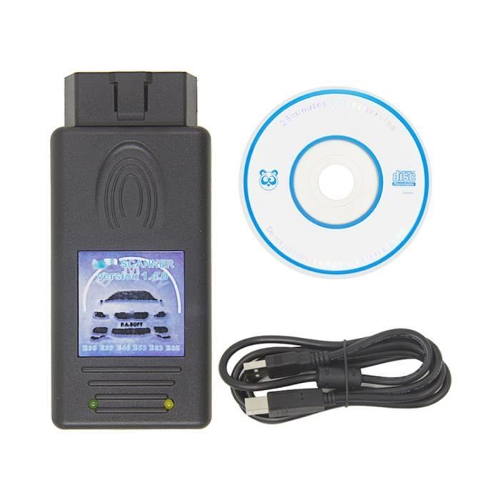 Outil de diagnostic de scanner automobile SCANNER V1.4.0 pour le châssis E38 E39 E46 de BMW