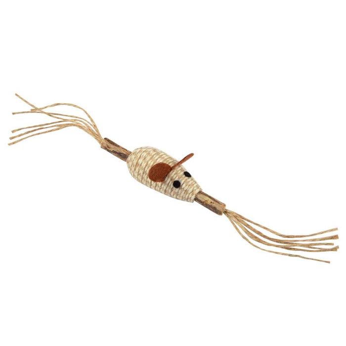 Meilleurs prix pour Jouet Souris pour Chat Matatabi 12cm Naturel