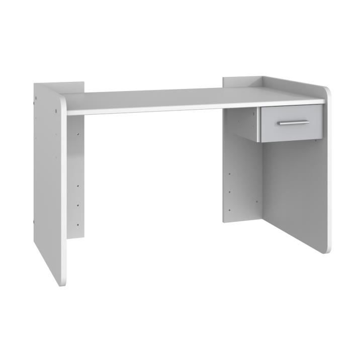 Bureau Poptop Réglable En Hauteur - Blanc - 115x65 Cm - De 43 à 86 Cm - NEUF
