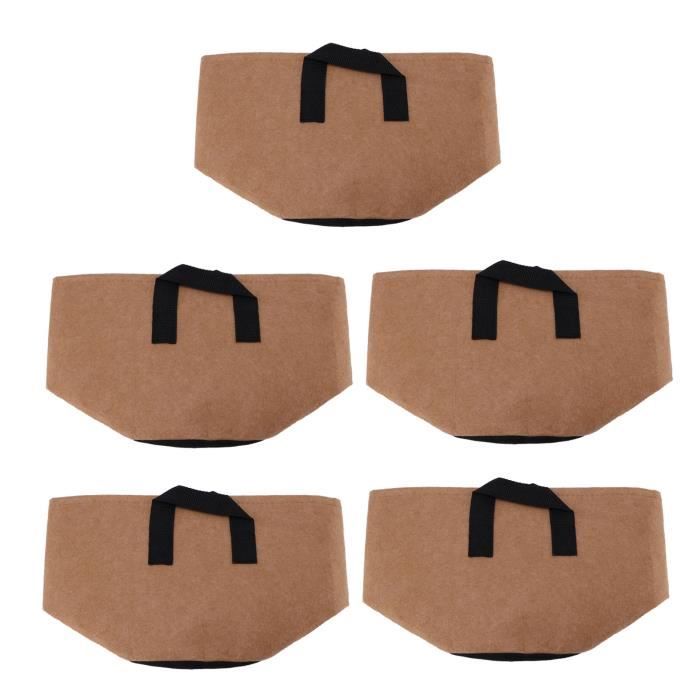 200 Sacs De Plantation Biodégradables En Non-tissé | Taille 8x10 Cm | Pour Semis, Repiquage, Jardinage Balcon - 3