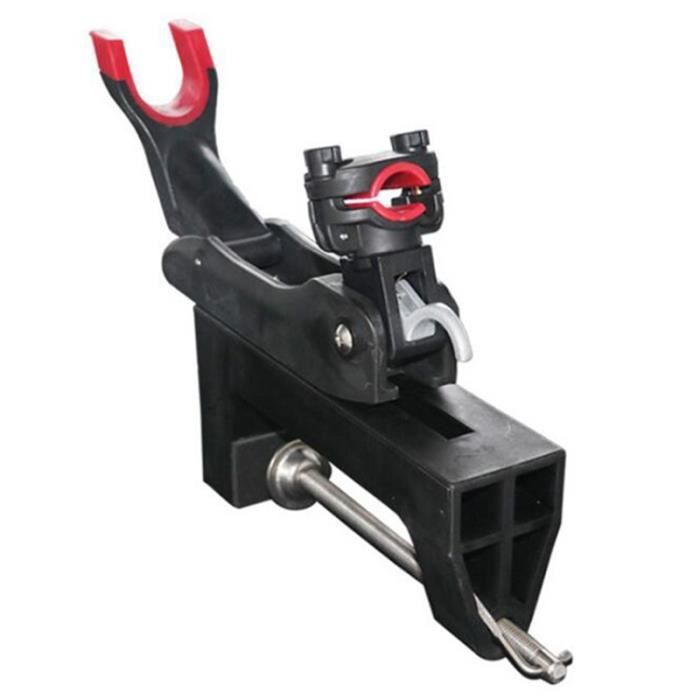 Lot De 4 Têtes De Support Magnétique Pour Canne à Pêche - Repose-Canne Réglable, Aimant Puissant (Noir/Vert Lumineux)