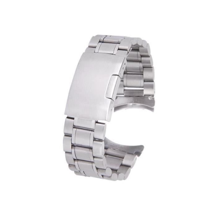 Bracelet De Montre En Argent Massif - Montre De Poche Vintage - Occasion - Unisexe