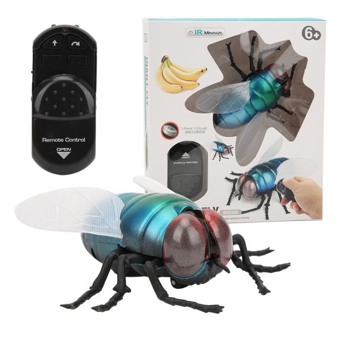 Comparer les prix de Simulation D'Insectes Mouche Jouet Télécommande Infrarouge Détection Portable -SURENHAP