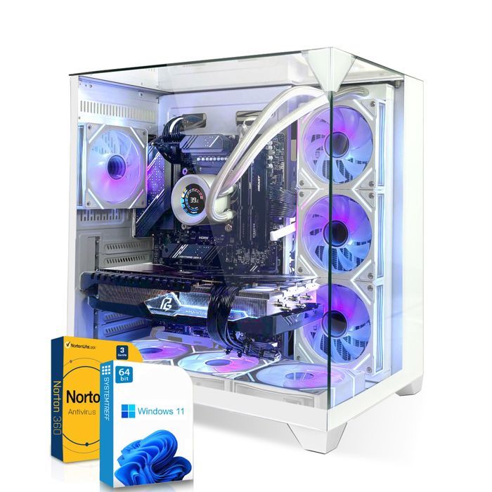 PC Gamer – AMD Ryzen 9 5900XT – Nvidia GeForce RTX 5070 Ti 16Go GDDR7 – 32Go RAM – 1To M.2 NVMe- Windows 11 – WiFi-20