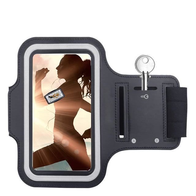 Pour courir de la gymnastique faire du sport Pour iPhone X emplacement pour carte Brassard Lovphone avec porte-clé Étanche Brassard de sport pour iPhone X