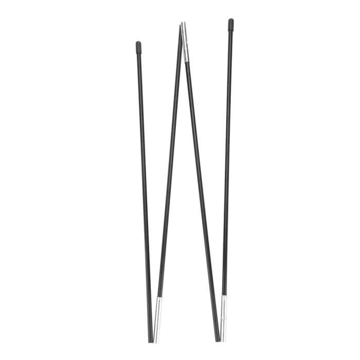TMISHION Tige de support de tente Barres de poteau de tente de camping en fibre de verre pour kit de cadres dauvent de tiges de