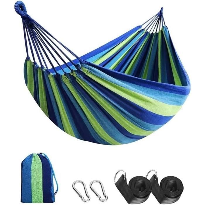 Sangles Hamac 150cm Avec Protège-Arbres - Charge Max 500kg - Pour Balançoire Jardin Siège Suspendu