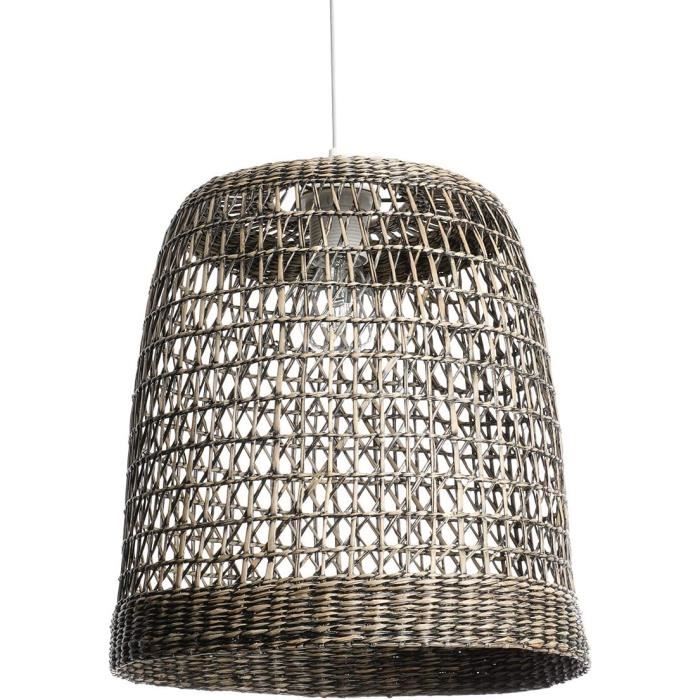 Suspension rétractable en coton et bois pour intérieur Suspension rétractable en coton et bois pour intérieur