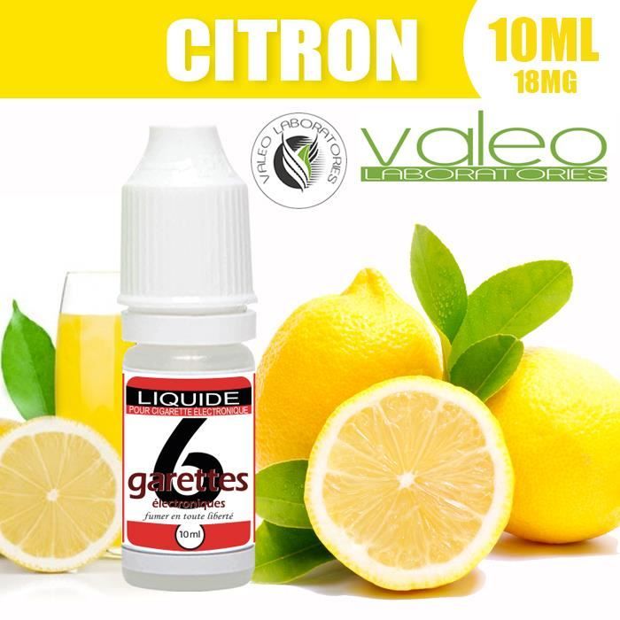 E LIQUIDE 10ML CITRON 18mg DE NICOTINE 6GARETTES Cdiscount Au quotidien E LIQUIDE 10ML CITRON 18mg DE NICOTINE 6GARETTES Cdiscount Au quotidien