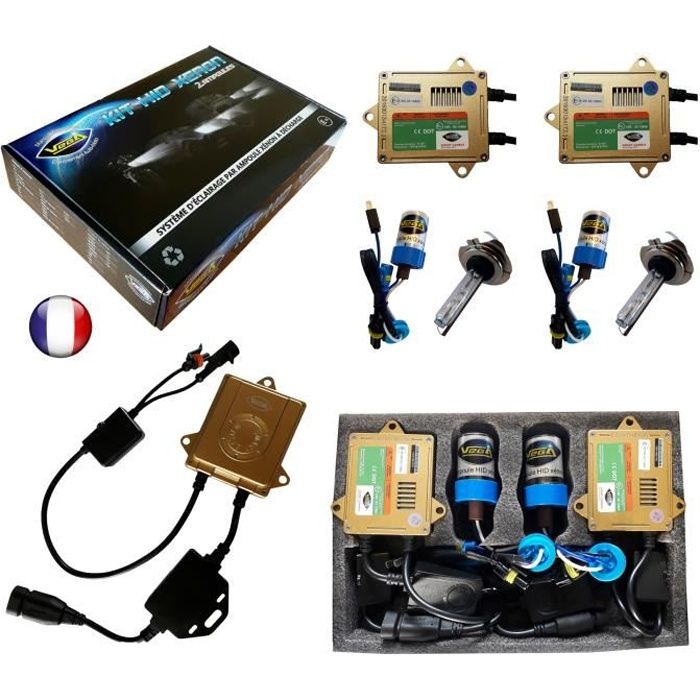 S/'adapte Iveco Daily 55 W Bleu Glace Xenon Hid haute//basse//DEL Côté Ampoules De Phare Set