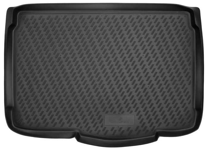 Tapis De Coffre Sur Mesure Pour VW T-Roc (2017+) - Bord Haut 5 Cm, Antidérapant, TPE