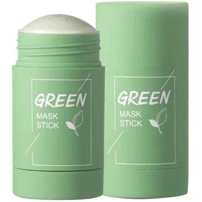 HF13825-PACK of 2 Green Tea Purifying Clay Stick Mask Face Mask Stick ...