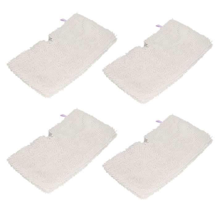 Pantoufles Vadrouille En Microfibre - Lot De 3 Paires, Lavables, Pour Nettoyer Les Sols Sans Se Baisser