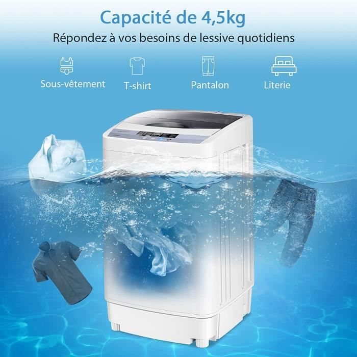 Machine à laver portable à manivelle – Lave-linge manuel non électrique  pour camping et camping-car – L'alternative à la [234] - Cdiscount  Electroménager