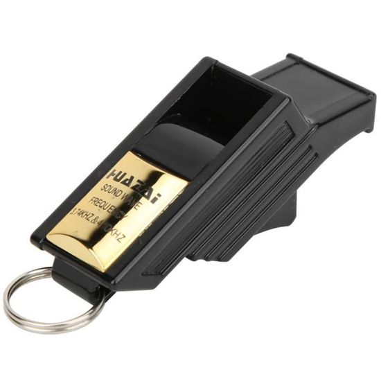 Sifflet Urgence Sécurité Audible Sifflet Frambay AirSpin Avec Boule Innovante - Sifflet D'arbitre Puissant, Avec Cordon Et Pochette Sifflet Sport Sécurité