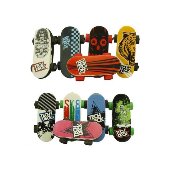 Tech Deck Bendy Boards - Rubberen Fingerboard Met Gummi-functie, 9 Decks Te Verzamelen (Blind Bag)