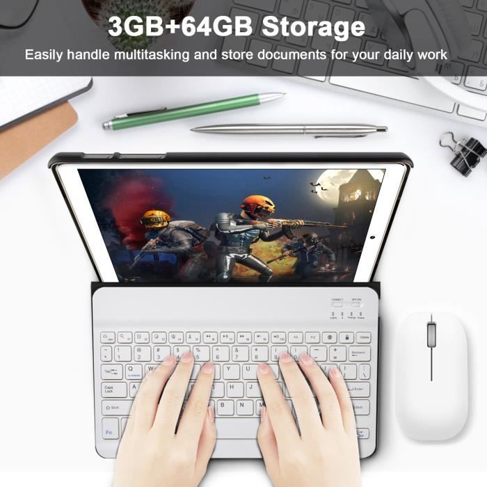 Tablette tactile Ordinateur portable 2en1 Ecran1