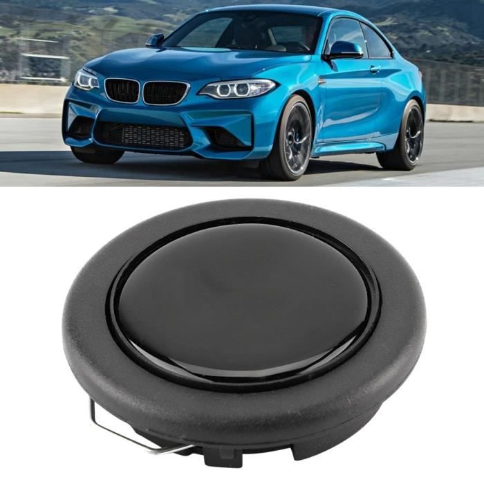 Simoni Racing Bouton De Klaxon Universel Type B Diamètre 55mm - 2 Connecteurs Noir