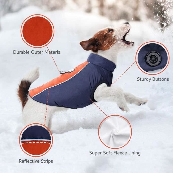 Manteau pour sales chien moyen