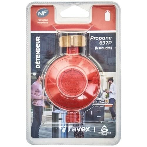Détendeur Propane Favex NF - Inverseur Automatique 6kg/h - Pression 1.5bar - Raccord M20x150 - Pour Bouteilles Gaz