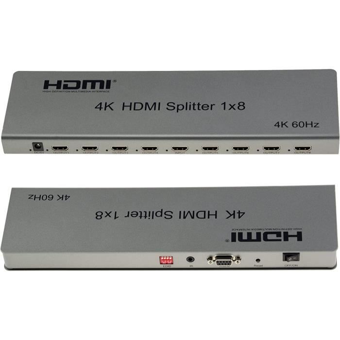 Splitter HDMI - 2 écrans simultanés