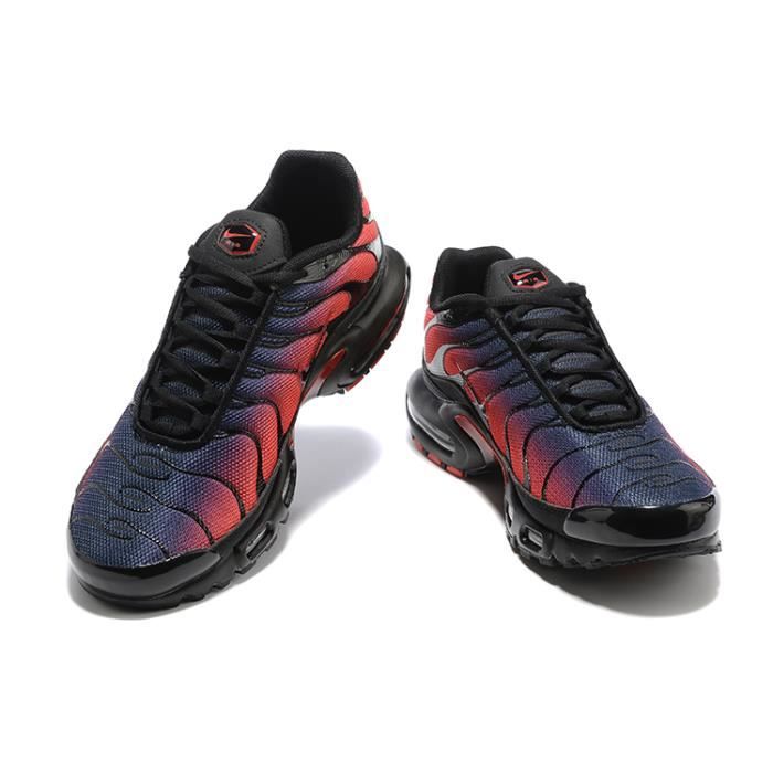 Baskets NIKE AIR MAX Tn Chaussures de Running Homme Noir rouge