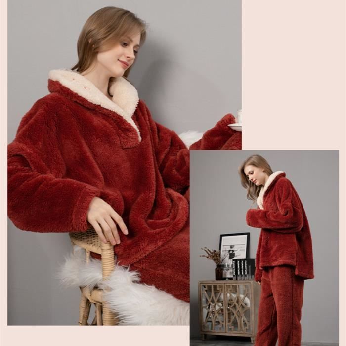 Pyjama femme chaud polaire online