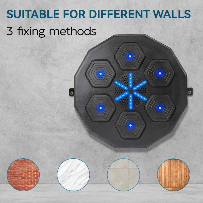 Music boxing machine Mural Bluetooth intelligent sans trous 18 modes  d'entraînement Détection intelligente Chargement USB adultes - Cdiscount  Sport