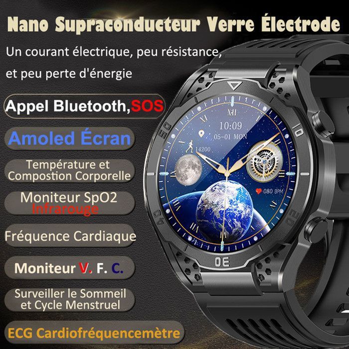 Cardio Fréquencemètre Montre Pour Rythme Cardiaque Montre