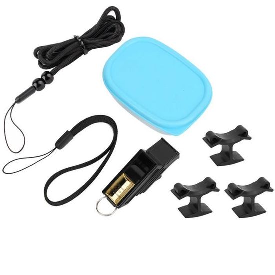 Abnaok Lot De 6 Sifflets En Acier Inoxydable Avec Cordon – Son Puissant, Pour Arbitres, Entraîneurs, Secours