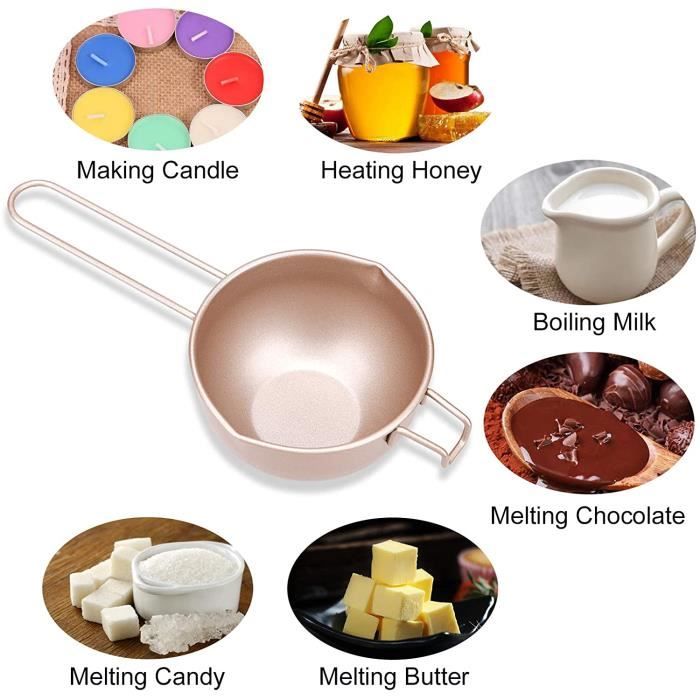 4 Fourchettes à Chocolat En Inox - Pour Fondue, Trempage Dessert, 20 Cm, Acier Inoxydable 304