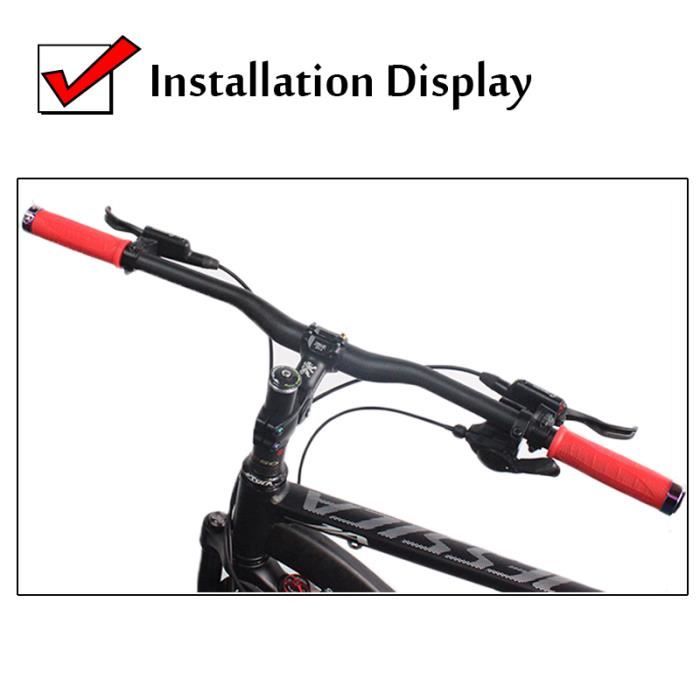 Poignée Velo Poignées De Frein Vélo En Silicone - 5 Couleurs, Antidérapant, Confortables Couvre Frein Vélo Silicone