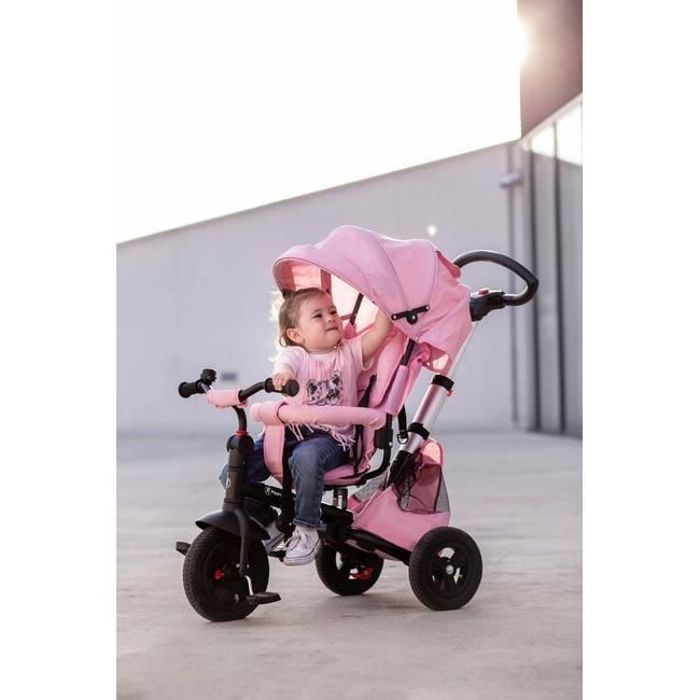 HyperMotion Tricycle Evolutif Enfant Pliable VECTOR Gris