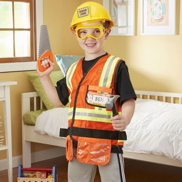 Melissa and doug construction worker costume on sale