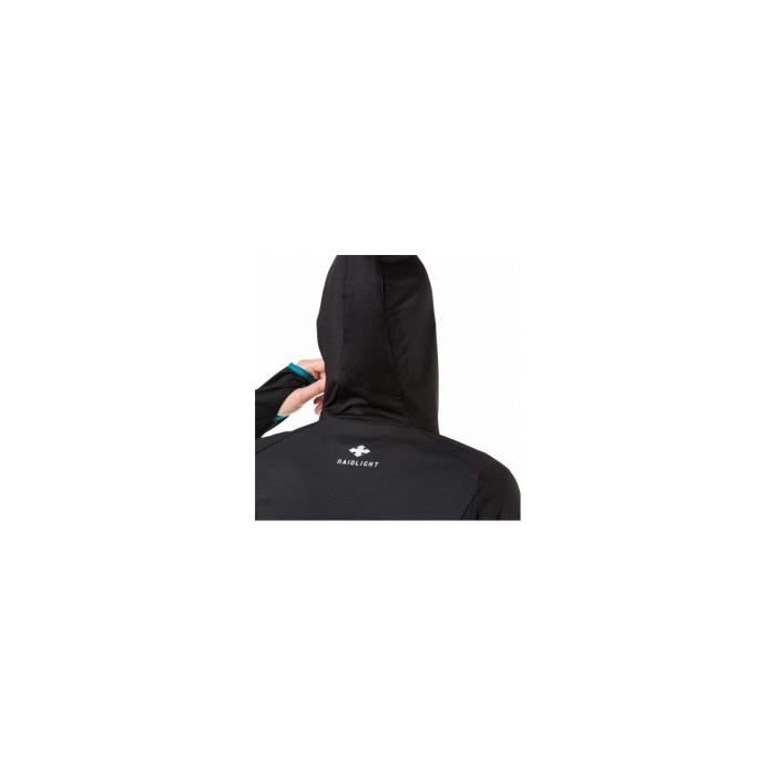Veste Doudoune Running Femme Activ Hybrid Noir RAIDLIGHT AH 2019